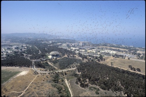 Geisel Library, John Muir College and Thurgood Marshall College