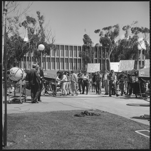 Taping of NBC's "Today Show" at UCSD