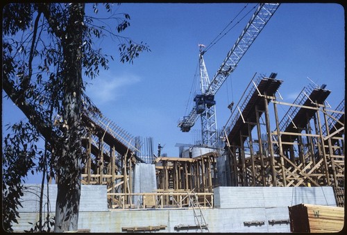 Geisel Library under construction