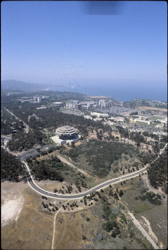 Geisel Library, John Muir College and Thurgood Marshall College