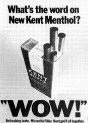 What's the word on New Kent Menthol? "WOW!"