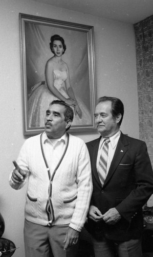 Presidential candidate Mario Sandoval and his running mate Lionel Sisniega Otero, Guatemala City, 1982
