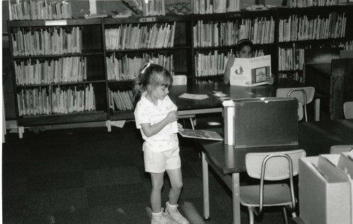 Upland Photograph Upland Public Library children's section