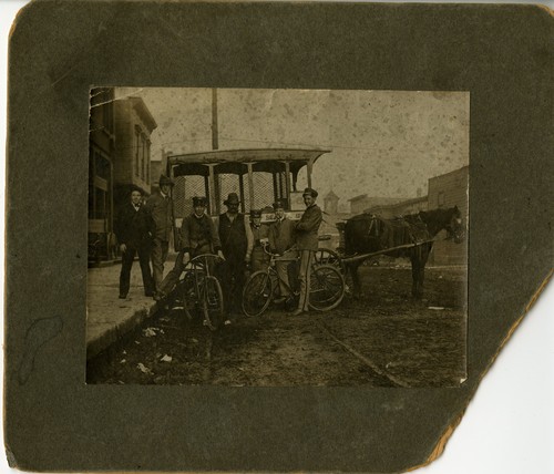 Upland Photograph Public Services U.S. mail wagon