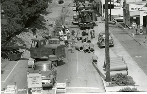 Upland Photograph Public Services First and Second Aves. Outfall