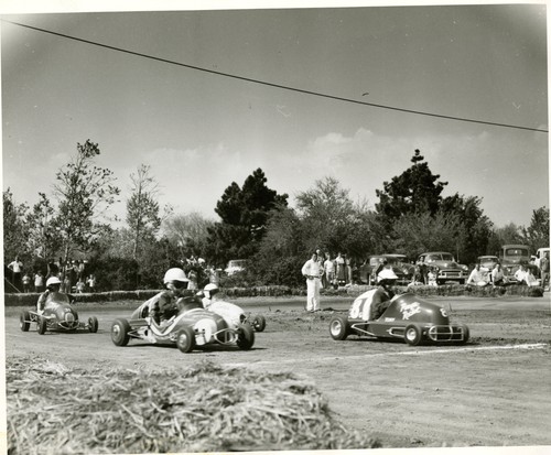 Upland Photograph Memorial Park midget race