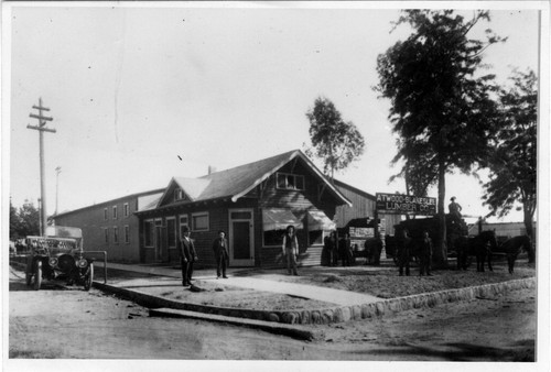 Upland Photograph Business; Exterior of Atwood-Blakeslee Lumber Company / Esther Boulton Black Estate