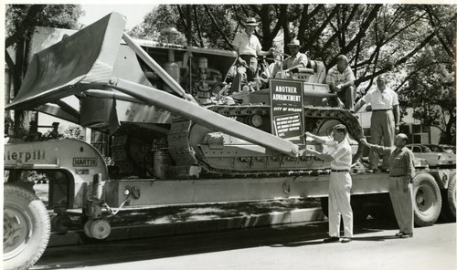 Upland Photograph Upland Public Services Sanitation Department bulldozer