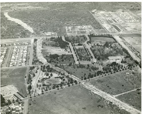 Upland Photograph Memorial Park aerial