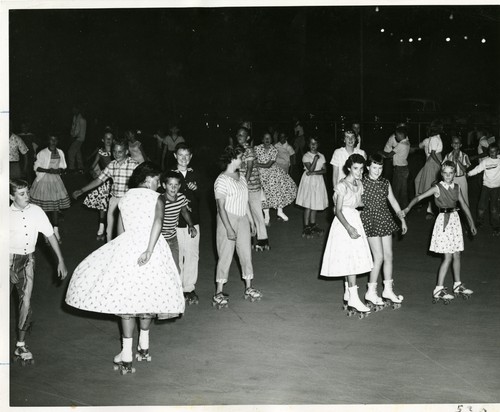 Upland Photograph Memorial Park roller skating