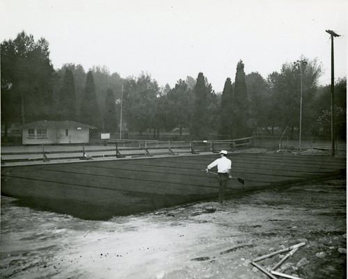 Upland Photograph Memorial Park parking lot