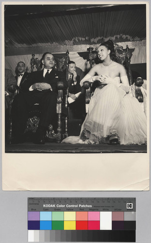 Ralph J. Bunche and Josephine Baker