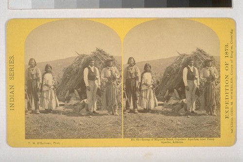 Group of Miguel's Band, Coyetero Apaches, near Camp Apache, Arizona