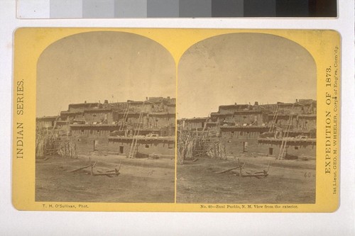 Zuni Pueblo, N. M. View from the exterior