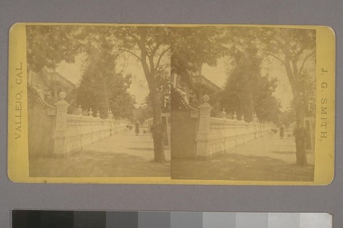 A. Powell's House. Vallejo, Cal. [Photograph by James G. Smith.]