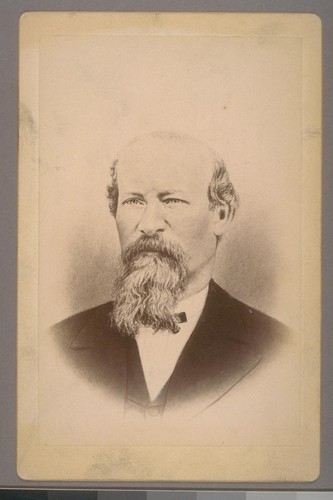 [Portrait of unidentified man. Photograph by James G. Smith.]