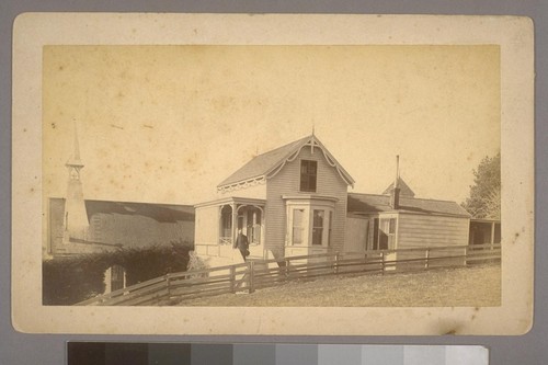 Rectory and Church of the Ascension, Vallejo, Calif. [Photograph by Charles H. Carlson.]