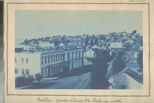 Vallejo, Santa Clara looking north