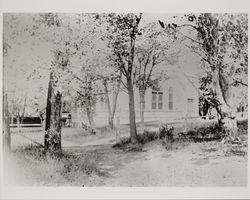 Unidentified church in Sonoma County, California, early 1900s