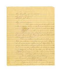Letter from Miguel Venegas to Juan Venegas, September 21, 1931
