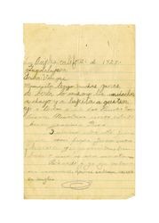 Letter from José Miguel Venegas to Julia Cárdenas de Venegas, June 26, 1928