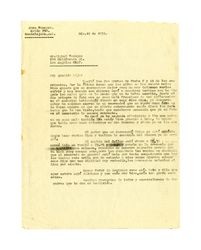 Letter from Juan Venegas to Miguel Venegas, December 19, 1931