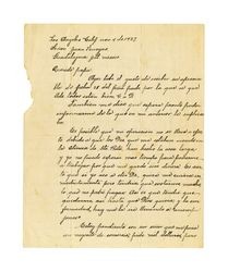Letter from Miguel Venegas to Juan Venegas, November 4, 1927