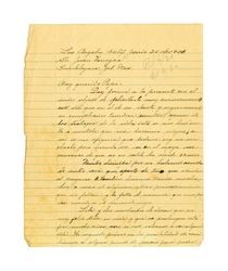 Letter from Miguel Venegas to Juan Venegas, June 24, 1931
