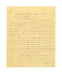 Letter from Dolores Dávalos de Venegas to Juan Venegas, February 11, 1932
