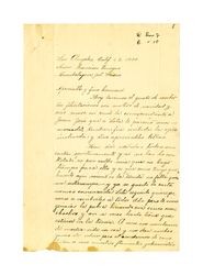 Letter from Miguel Venegas to Francisco Venegas, January 2, 1930