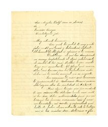 Letter from Miguel Venegas to Francisco Venegas, November 20, 1928