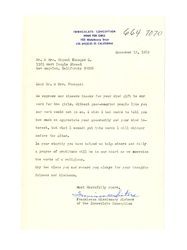 Letter from Immaculate Conception Home for Girls to Miguel and Dolores Venegas, December 17, 1969