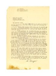 Letter from Miguel Venegas to Juan Venegas, May 20, 1931