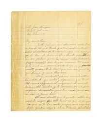 Letter from Miguel Venegas to Juan Venegas, February 1932