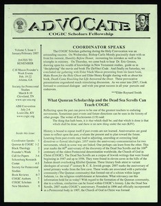 Advocate, vol. 5, no. 1 (2007 January-February)