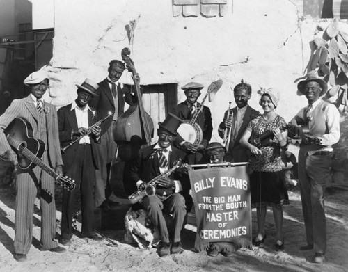 Billy Evans and his band