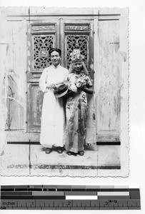 A wedding at Soule, China, 1935