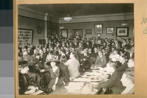 Meeting of the S.F. [San Francisco] Club to free Ireland, Dec. 1920