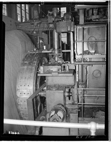 Vernon Diesel Plant - view of 7500kVA generator
