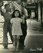 Jun Oyama at the Evergreen Hostel after release from the Amache Japanese internment camp, Boyle Heights, California