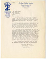Letter from Dwight E. Larrowe, Camp Director, Association of Catholic Conscientious Objectors, Civilian Public Service Camp Number 54, to Sakai house, January 1, 1943