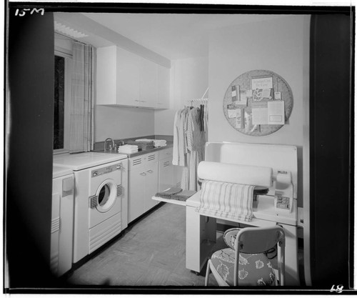 Pace Setter House of 1949. Laundry room