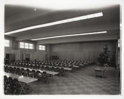 Cafeteria at Montgomery High School, Santa Rosa, California, 1959