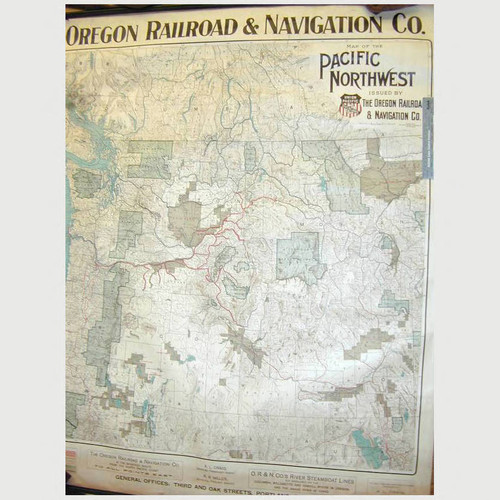 Map of the Pacific Northwest / Issued by the Oregon Railway and Navigation Company