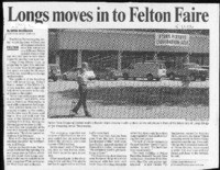 Longs moves in to Felton Faire