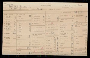 WPA household census for 1425 W 4TH ST, Los Angeles