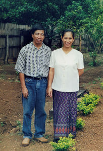 Daniel & Evangeline Wagang, Ratanakiri, 2001