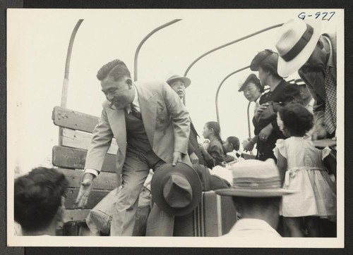 Special trains are leaving from WRA relocation centers to return people of Japanese ancestry to their homes on the West