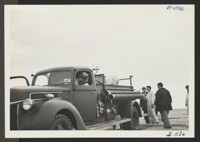 Picture of this center's air-raid alert, which took place May 23. Photographer: McClelland, Joe Amache, Colorado