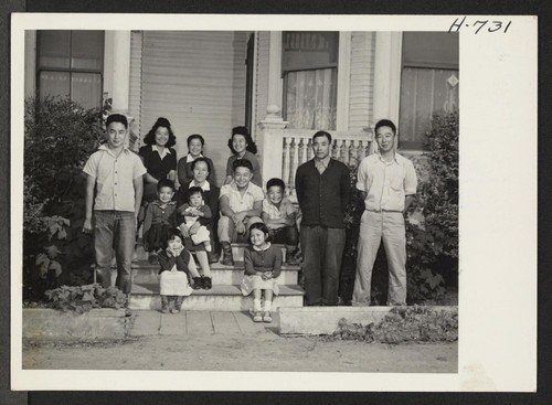 Mr. and Mrs. Mitoshi Hirahara and family, Rt. 3, Box 895, Watsonville, California, are again living on their 100-acre vegetable